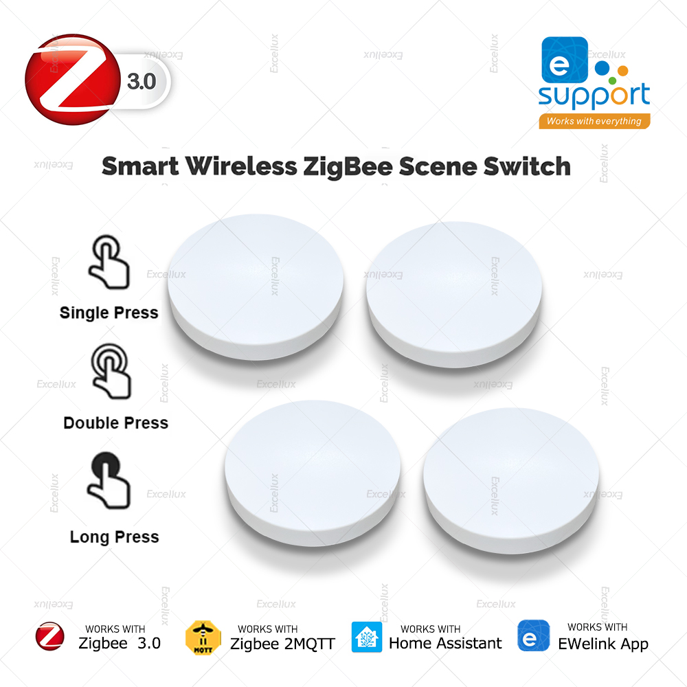 Home Automation Ideas - Zigbee inteligente interruptor de botão sem