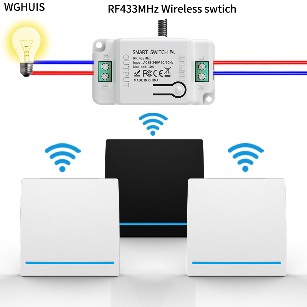 433Mhz Receiver Module - Interruptor Sem Fio com Controle Remoto