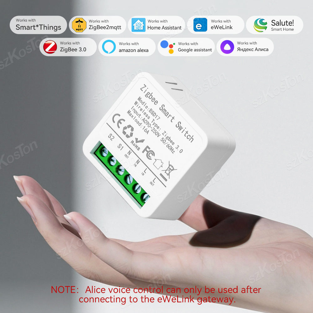 Home Automation Diy - Mini ZigBee Interruptor de Casa Inteligente,