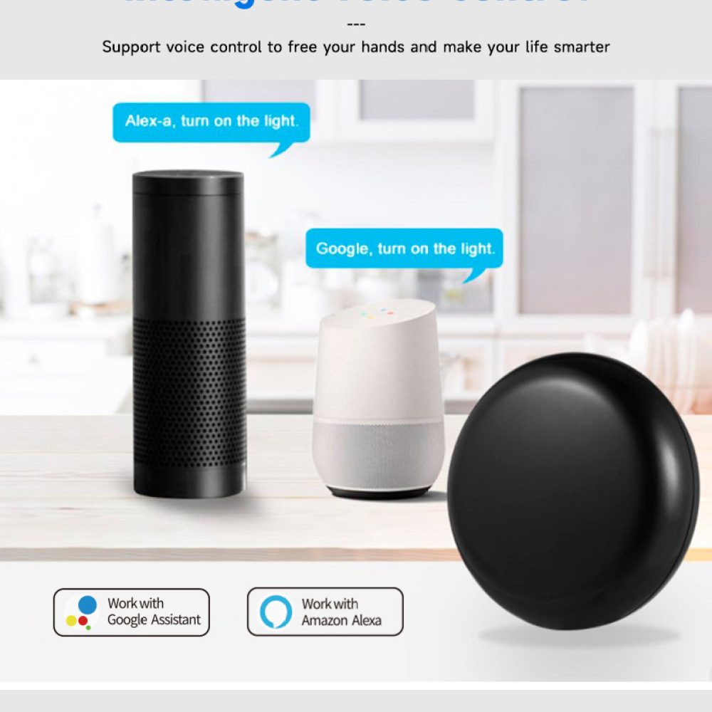 Ir Blaster Universal - Controle Remoto Inteligente Tuya Zigbee Infravermelho
