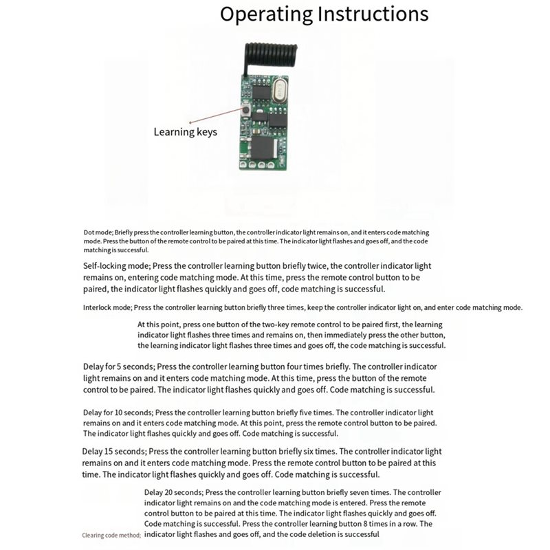 B04B-Para Controlador de Inter - 433Mhz Receiver Module avaliação e preço
