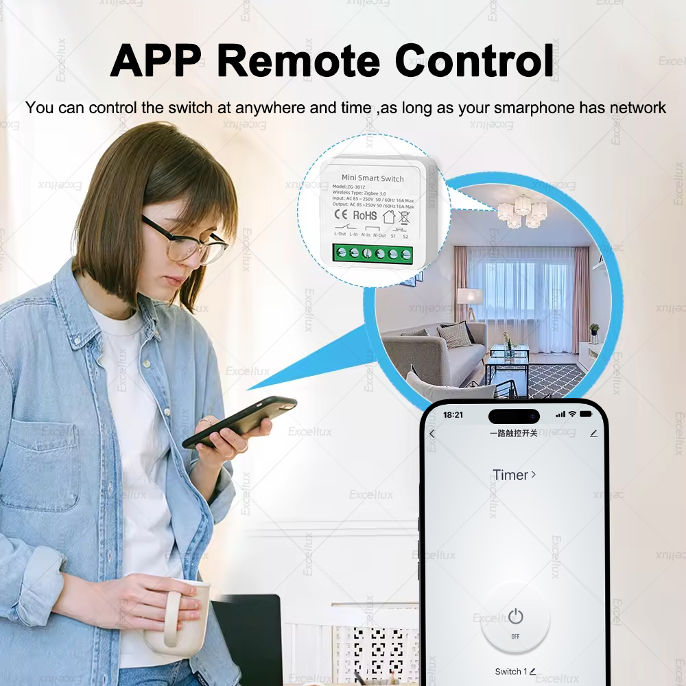 Interruptor Inteligente Mini D - Home Automation Diy avaliação e preço
