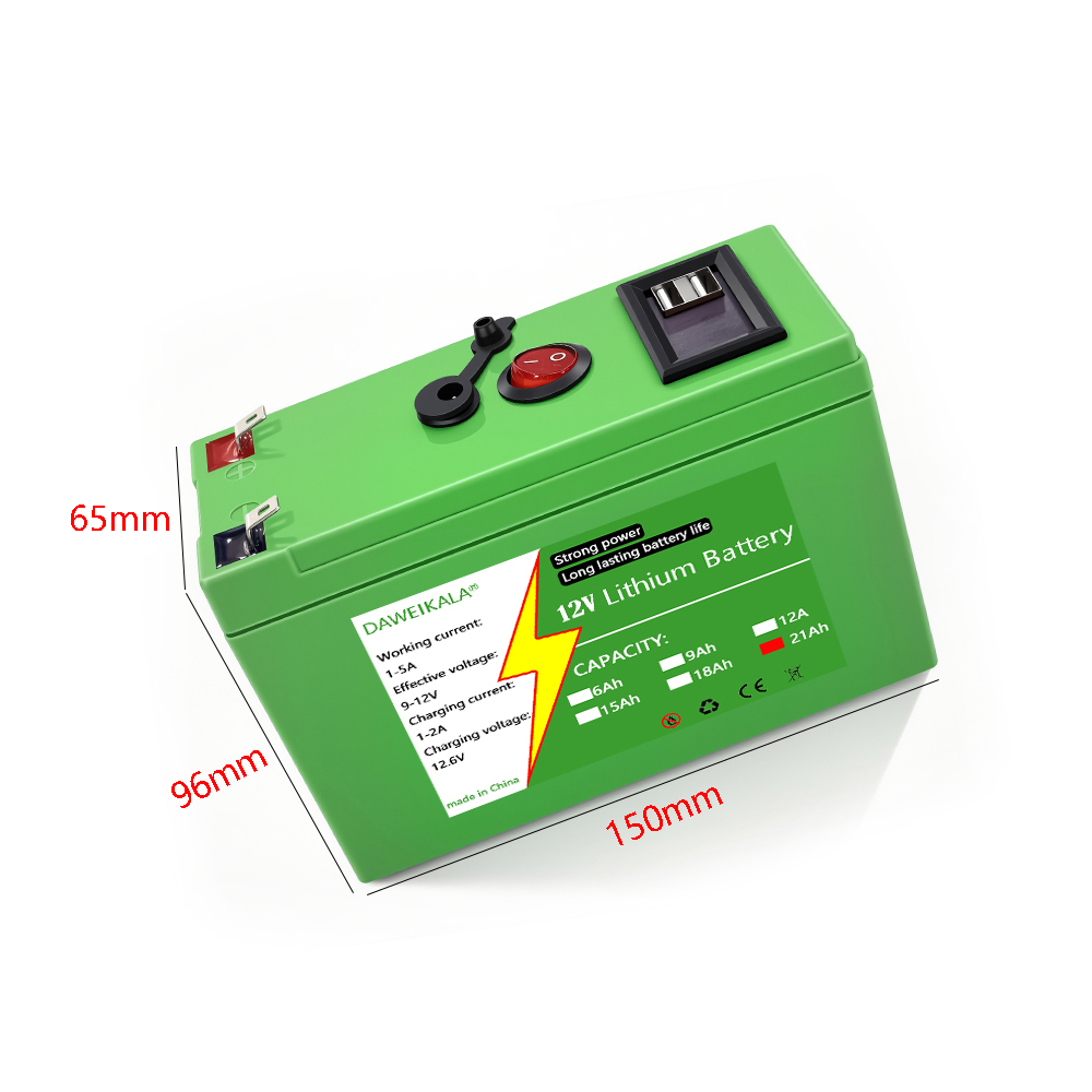 Bateria 12V 9Ah-21Ah 18650 de  - Home Automation Industry avaliação e preço