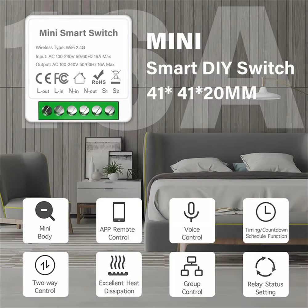 Interruptor Inteligente Mini W - Diy Home Automation Controller avaliação e preço