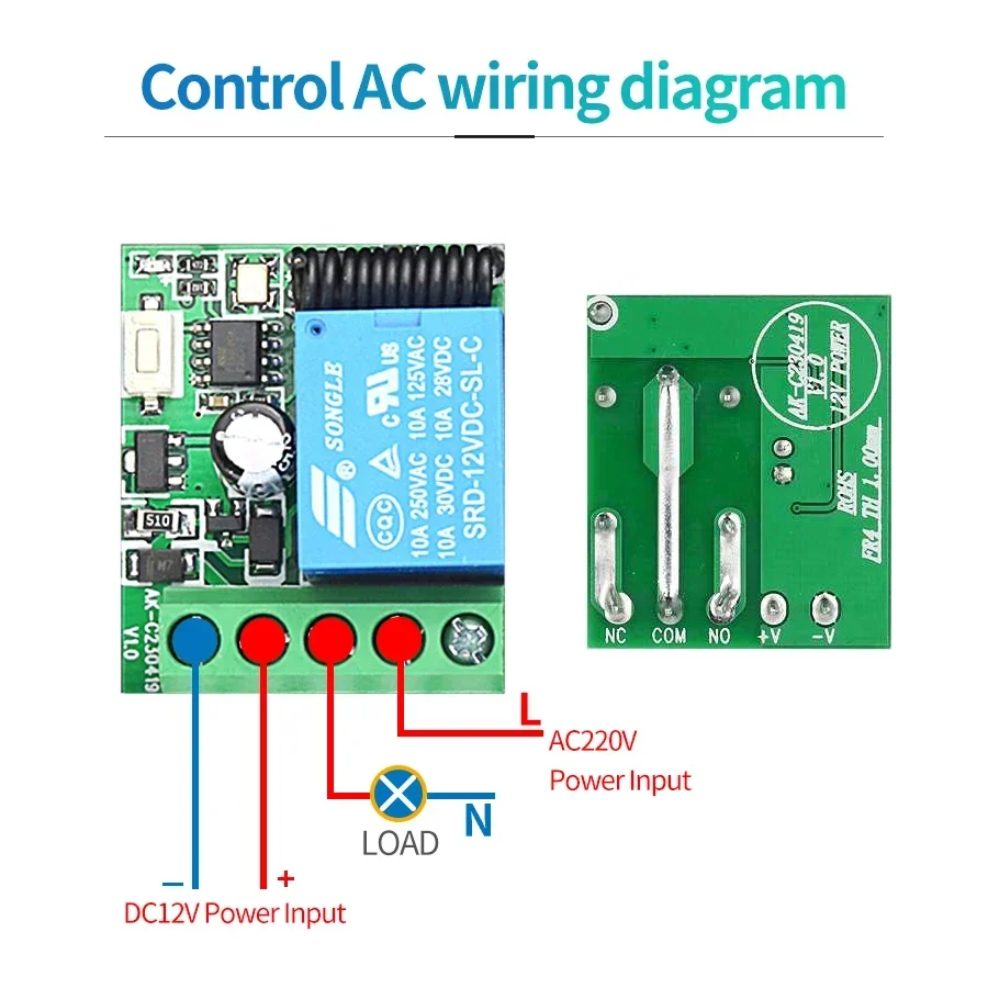Acessórios de controle de cons - 433Mhz Receiver Module avaliação e preço