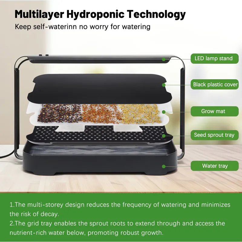 Sistema de Cultivo de Microver - Home Automation System Design avaliação e preço