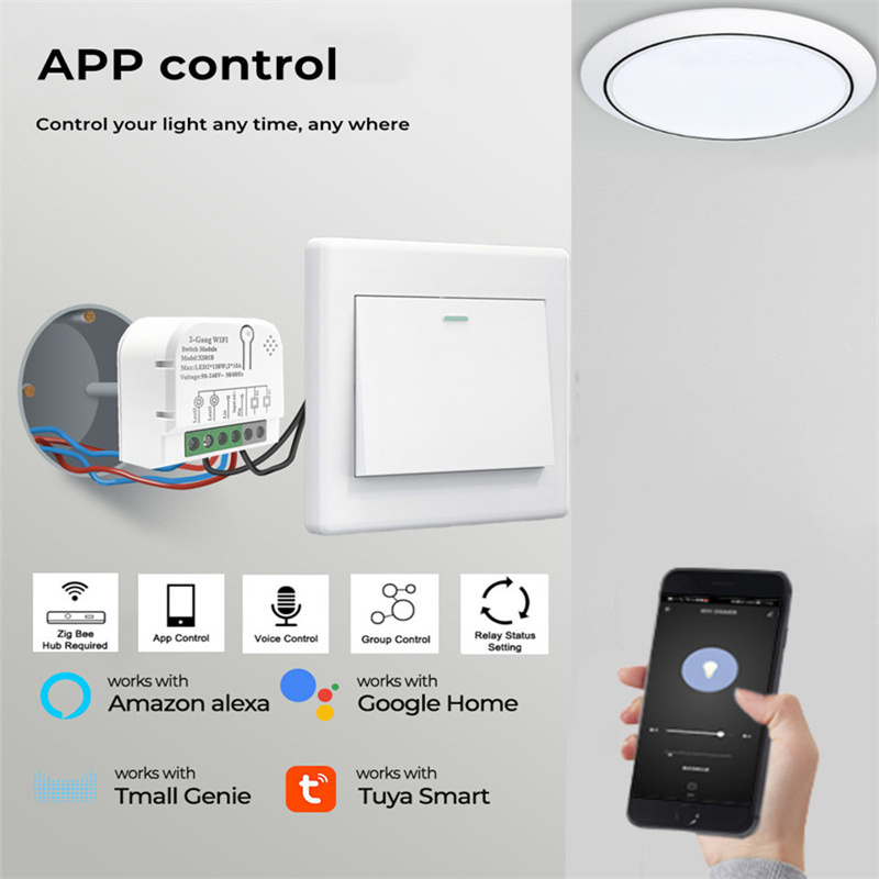 Tuya zigbee3.0 interruptor int - Home Automation Ideas avaliação e preço